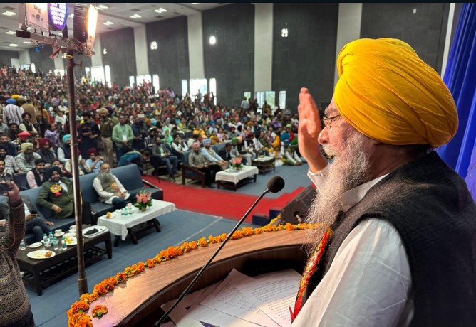 The state government took the arm of Punjabi University to stand on its feet: Sandhawan